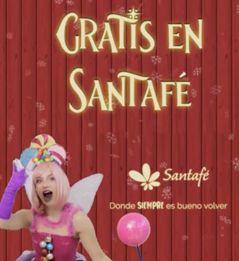 Lanzamiento temporada navidad Santafé — Marketing digital